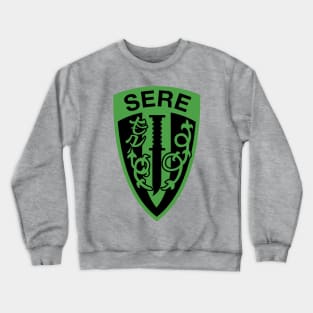 Survival Evasion Resistance Escape SERE Trained Crewneck Sweatshirt